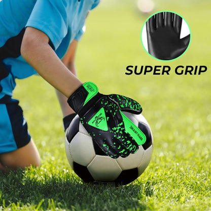 BEAST RAGE Guantes De Portero De Fútbol Para Niños,Guantes De Portero De Fútbol Para Niños Con,Guantes De Fútbol Para Niños.