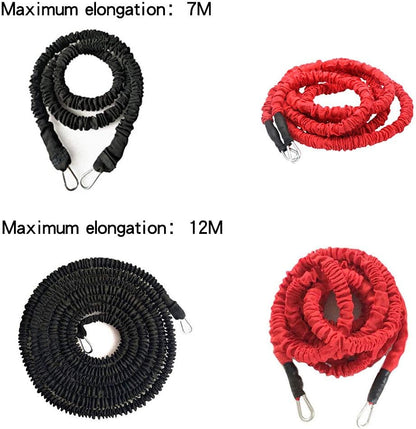 Cuerda De Entrenamiento De Resistencia Explosiva Para Entrenamiento Físico, Mejora La Velocidad, La Resistencia Y La Fuerza