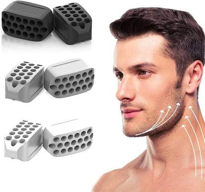 Entrenamiento De Mandíbula Para Hombres, 6Pcs De Ejercitador De Mandíbula, Entrenamiento De Mandíbula, Cuello De Mandíbula, Entrenador De Músculos De Línea De Mandíbula Para Hombres Y Mujeres