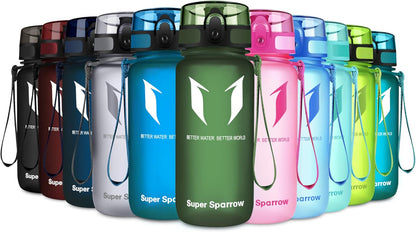 Super Sparrow Botella De Agua Deportiva -350Ml & 500Ml & 750Ml & 1000Ml - Sin BPA