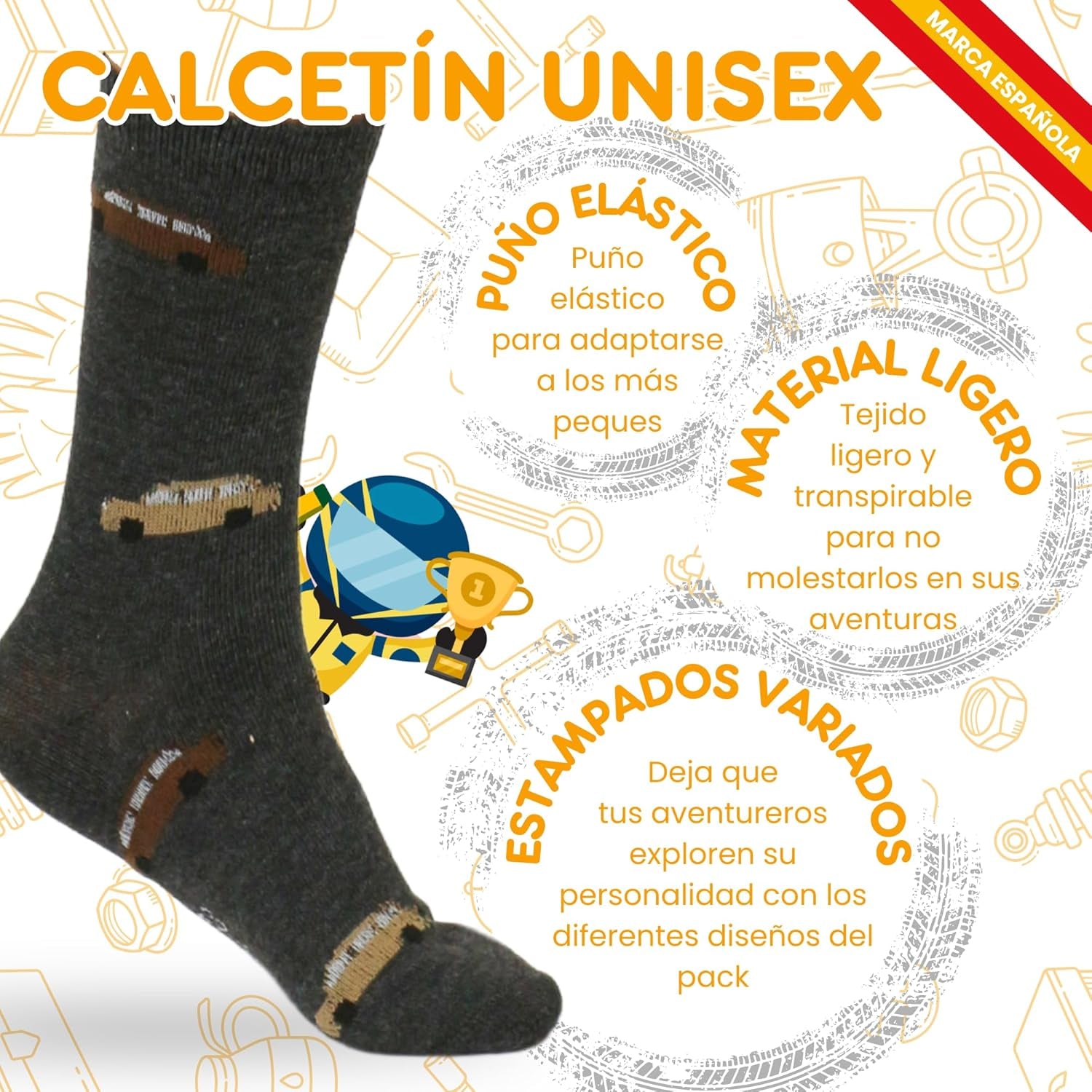 POPYS® 12 Pares Calcetines Estampados Niños Unisex | Calcetines Dibujos Niña | Calcetines Dibujos Niño | Calcetines Niña | Calcetines Niño |Tejido Animado