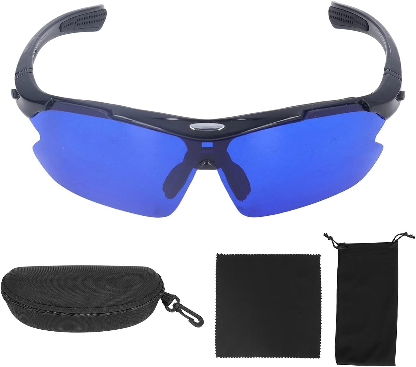 Buyweek Gafas De Buscador De Pelotas De Golf, Buscador De Pelotas De Golf De Alta Definición Gafas De Buscador De Pelotas De Golf Con Lentes Azules Para Hombres O Mujeres