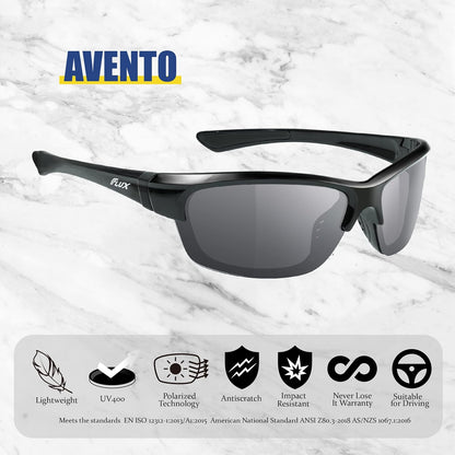 Avento Gafas De Sol Deportivas Polarizadas Con Protección UV400 Con Función Antideslizante Y Marco Ligero, Para Hombres Y Mujeres Al Conducir, Correr, Béisbol, Golf