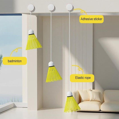Herramienta De Entrenamiento De Bádminton, Juego De Entrenador De Rebote De Bádminton, Entrenamiento De Bádminton Individual, Autoentrenamiento De Bádminton En Interiores