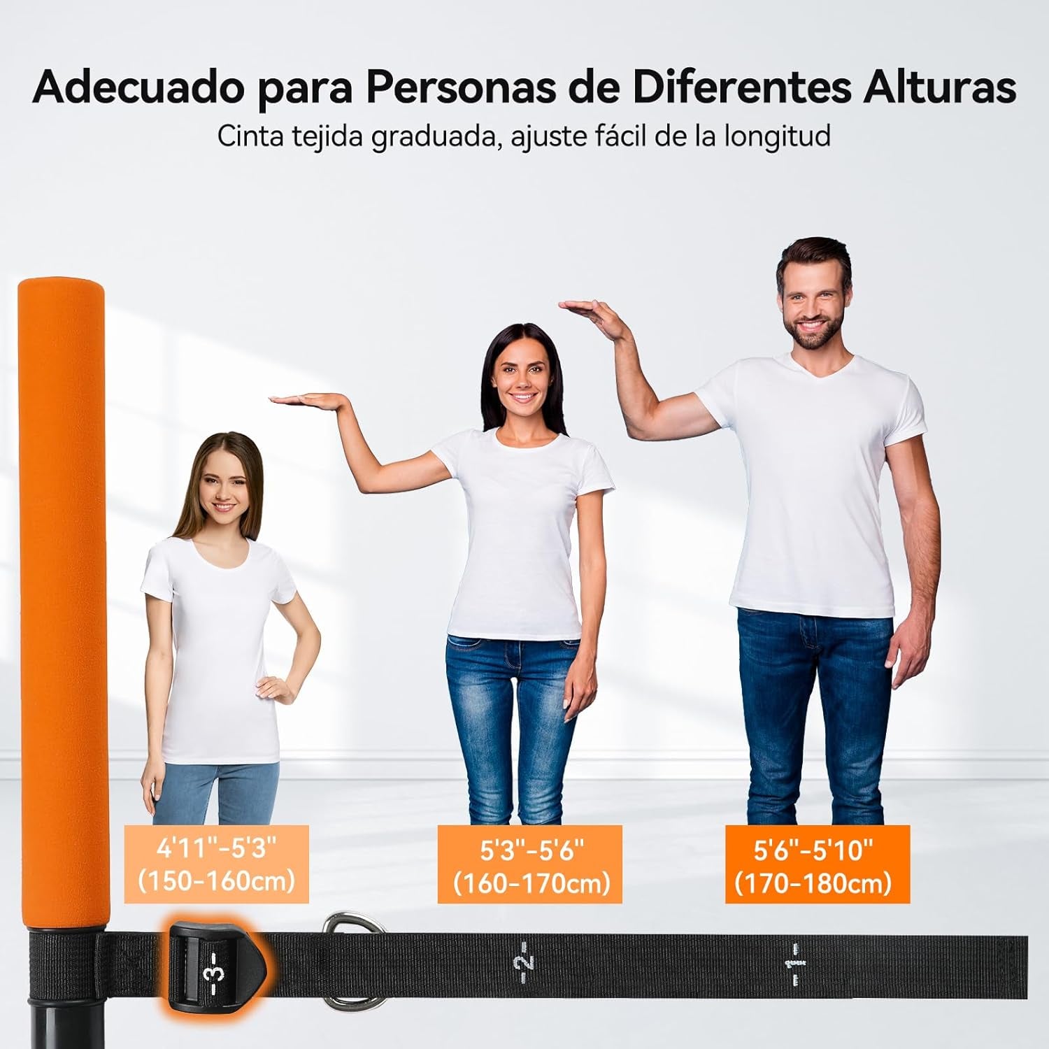 Kit De Barra De Pilates Hommie, Set Mejorado De Valor En Libras Con 6 Bandas De Resistencia (20+40+50 Lbs), Barra De Resistencia Portátil Y Desmontable Para Entrenamiento De Cuerpo Completo En Casa