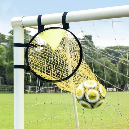 Red De Portería De Fútbol, Red De Objetivo De Fútbol, ​​Portería De Fútbol Plegable, ​​Red De Portería, Equipo De Entrenamiento De Fútbol,Redes De Práctica De Tiro (Amarillo)