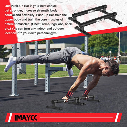 Soporte Para Flexiones Push up Calistenia Con Muñequeras Gym,Barras Paralelas Calistenia,Push up Bar Dip Station Stand Para Fitness Muscular Gimnasia Calistenia Entrenamiento De Fuerza