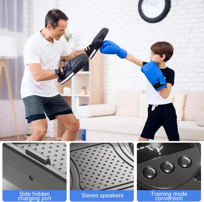 Máquina Boxeo Musical, Dispositivo De Boxeo Electrónico Portátil De Pared En Casa, Música Bluetooth Inteligente Boxeador Electrónico, Regalo De Boxeo