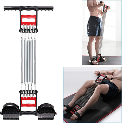 3 En 1 Multifunción Extensores De Pecho Para Fitness Para Hombre Y Mujer, Ejercicitador De Manos Con Pinzas Ejercitador De Piernas & Elasticas Fitness & Profesional Ejercicio