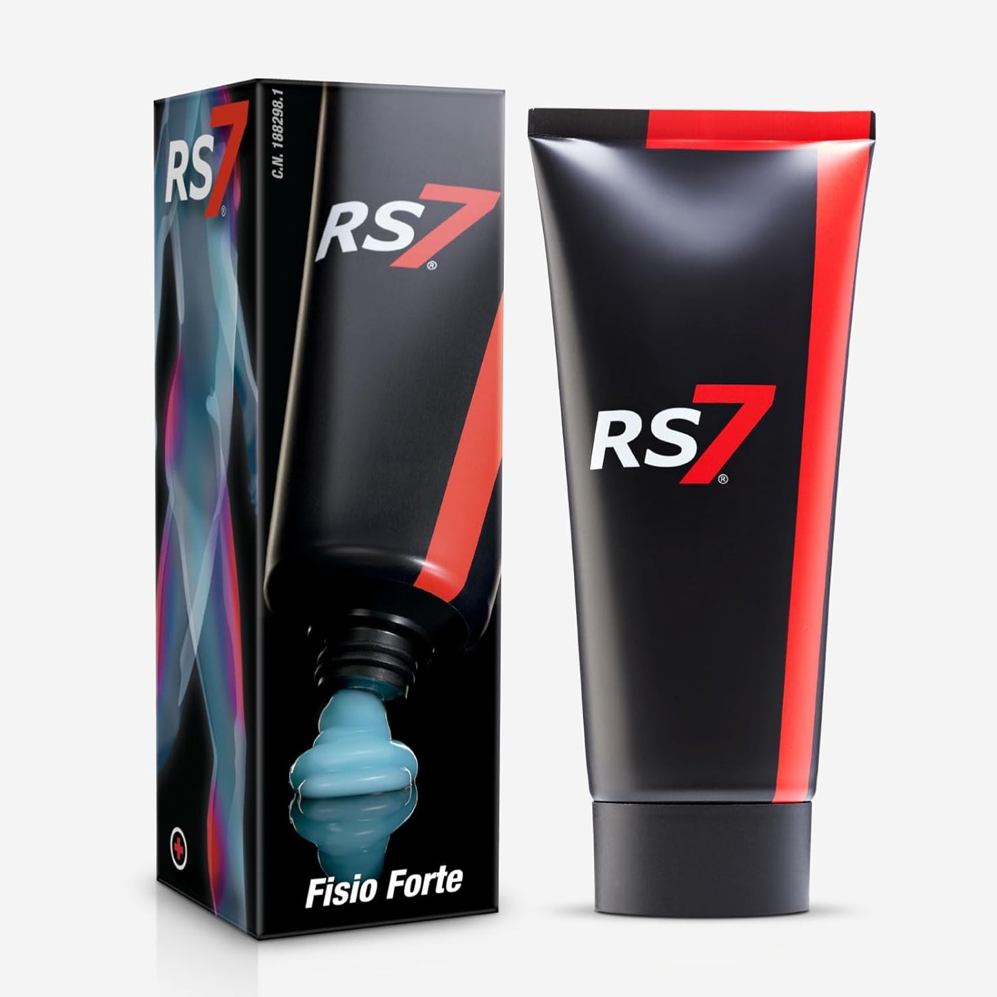 RS7 Crema Fisio Forte | Gel 200 Ml | Gel Calmante | Acción Antiinflamatoria | Efecto Recuperador | Efecto Inmediato Frío-Calor |