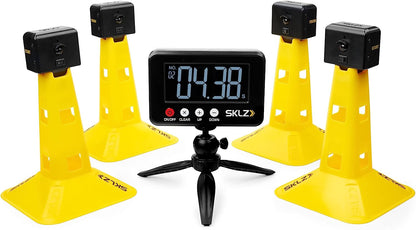 SKLZ Puertas Entrenamiento De Velocidad Para Deportes Y Atletismo Entrenador, Unisex Adulto, Amarillo, Talla Única