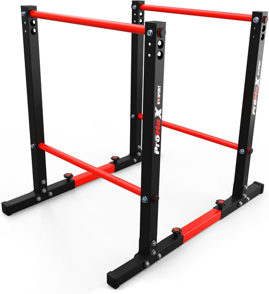 Barra Estacionaria Para Soporte De Barra I Barra De Inmersión Para Entrenamiento Muscular I Barras De Calistenia Para Entrenamiento Con Tu Propio Peso Corporal I Equipo De Fitness Profesional Para