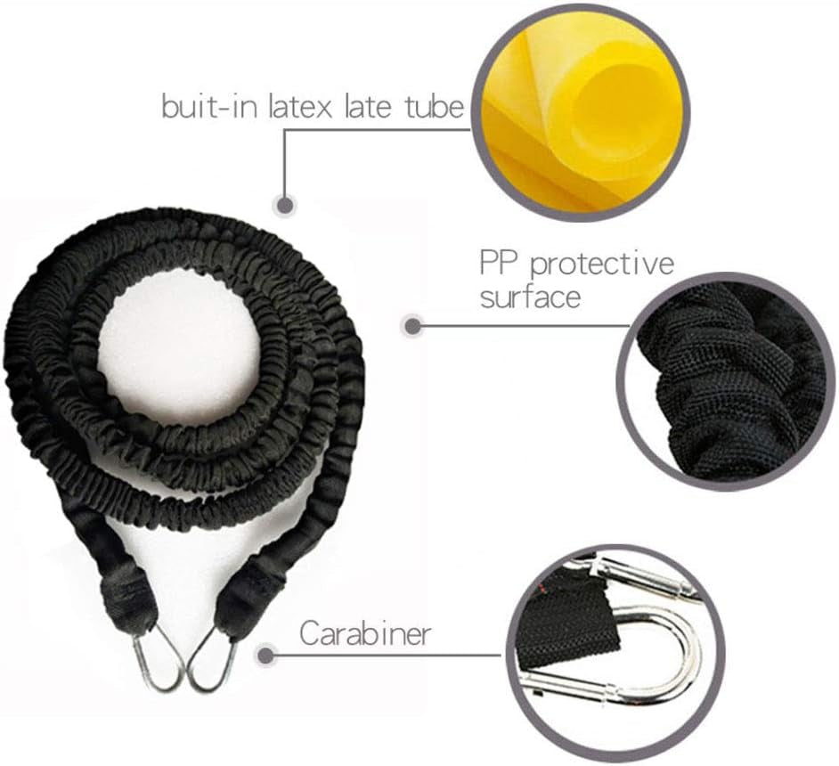 Juego De Cables De Resistencia  Fit Solo O Partner, Ideal Para Tenis, Fútbol, Baloncesto, Movimiento, Sprint, Entrenamiento De Sobrevelocidad