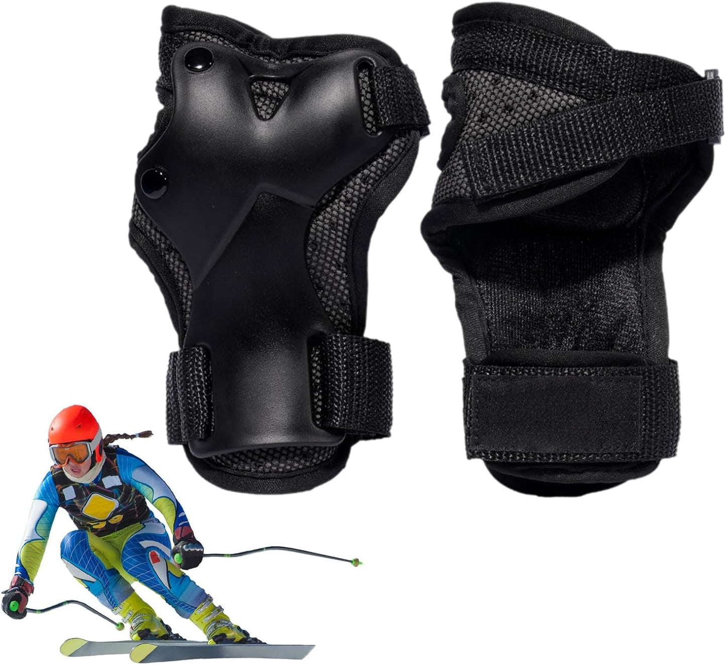 Muñequeras Para Patinar - Muñequera Deportiva De Protección - Muñequera - Wrist Wraps - Muñequera Deportiva | Protector De Guantes De Patinaje Con Soporte Para Manos