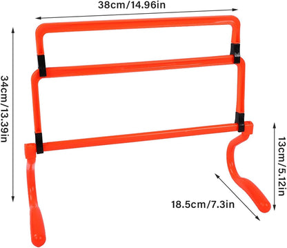 - Juego De 5 Obstáculos Para Entrenamiento De Agilidad, Velocidad Ajustable Para Fútbol