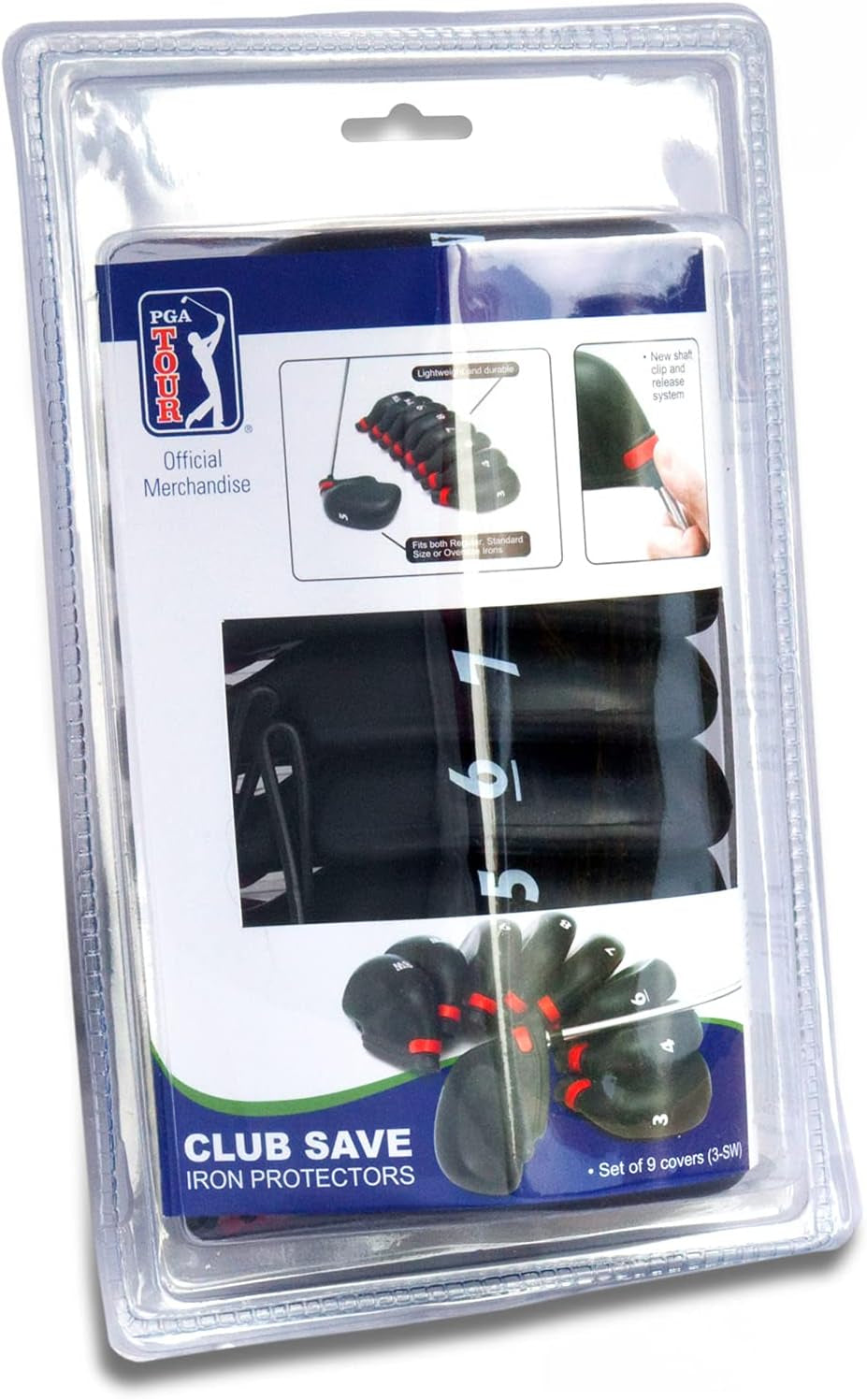 - Protectores Para Palos De Golf De Hierro, Negro